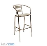 כסא בר שלבים אלומניום עם ידיות