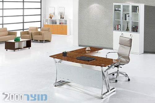 שולחן עם זכוכית B1634